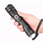 Ultra-Powerful Flashlight 90,000 Lumens XHP50.2