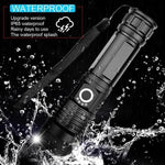Ultra-Powerful Flashlight 90,000 Lumens XHP50.2