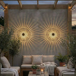 Decorative Mandala Solar Lamps
