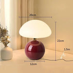 Cream Mushroom Table Lamp | French Style Regular Price