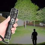 Ultra-Powerful Flashlight 90,000 Lumens XHP50.2
