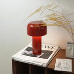 Wireless mushroom table lamp, Italian design