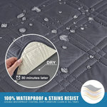 Premium waterproof recliner chair cover