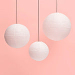 Globe ceiling light  Round paper lampshade Regular price