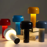 Wireless mushroom table lamp, Italian design