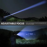 Ultra-Powerful Flashlight 90,000 Lumens XHP50.2