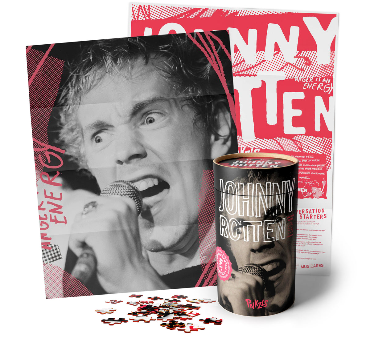 Johnny Rotten 500-Piece Jigsaw Puzzle Experience