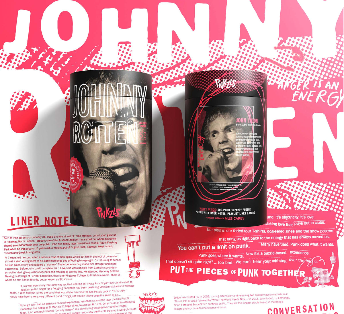 H.R. &amp; Johnny Rotten Puzzle Experience Bundle
